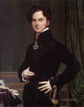  August Maler - Amedee David Comte de Pastoret neoklassizistisch Jean Auguste Dominique Ingres